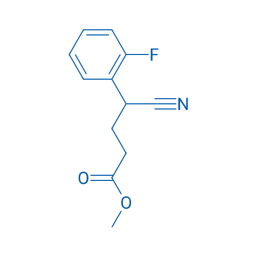 Methyl 4-cyano-4-(2-fluorophenyl)butanoate 5g