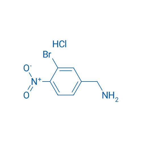 (3-Bromo-4-nitrophenyl)methanamine hydrochloride 250mg