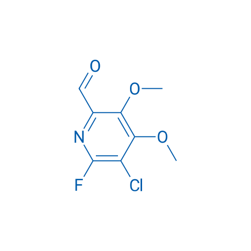 5-Chloro-6-fluoro-3,4-dimethoxypicolinaldehyde 250mg