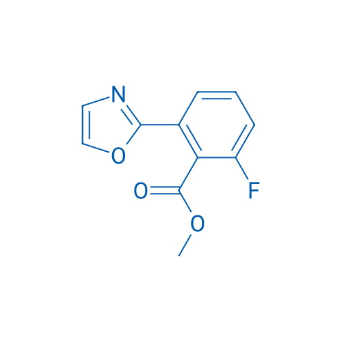 Methyl 2-fluoro-6-(oxazol-2-yl)benzoate 250mg