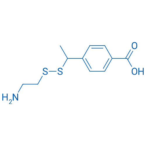 4-(1-((2-Aminoethyl)disulfanyl)ethyl)benzoic acid 1g