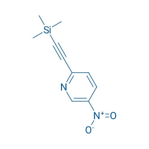 5-Nitro-2-((trimethylsilyl)ethynyl)pyridine 1g