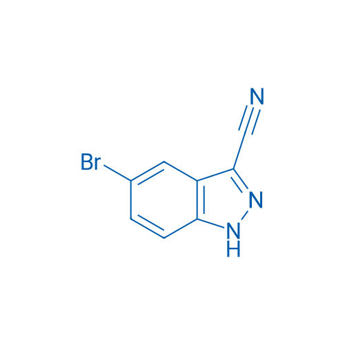 5-Bromo-1H-indazole-3-carbonitrile 1g