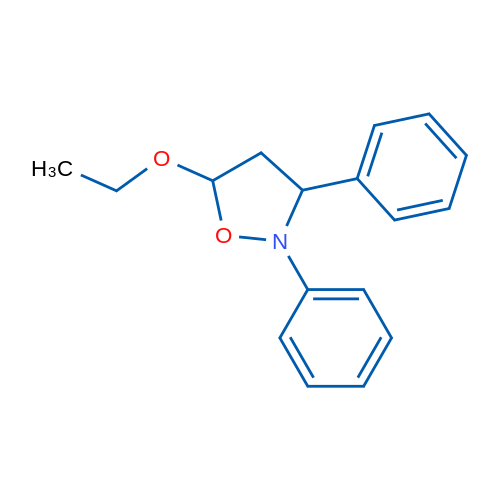 5-Ethoxy-2,3-diphenyl-1,2-oxazolidine 1g