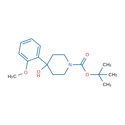 1-Boc-4-(2-methoxyphenyl)-4-hydroxypiperidine 5g