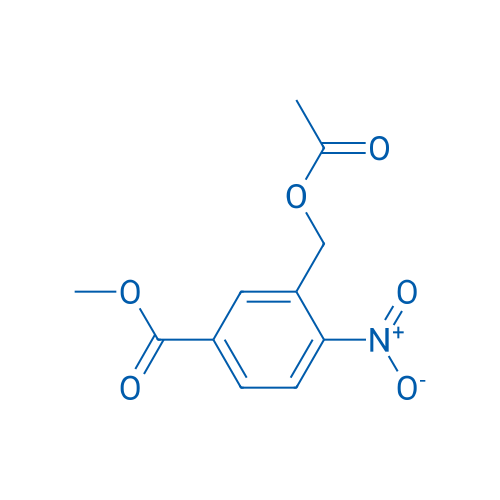 Methyl 3-(acetoxymethyl)-4-nitrobenzoate 1g