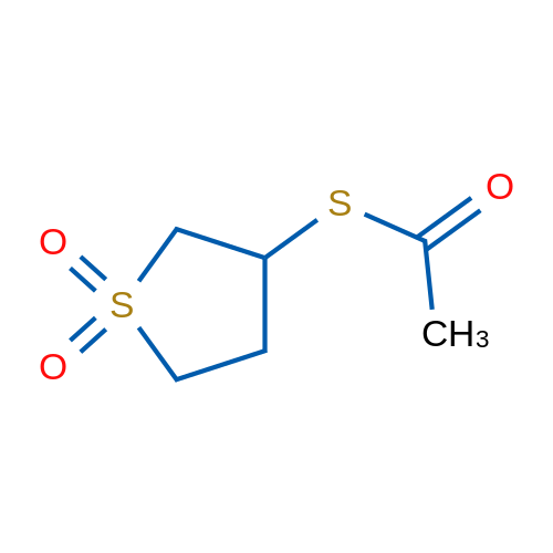 S-(1,1-Dioxothiolan-3-yl) ethanethioate 250mg