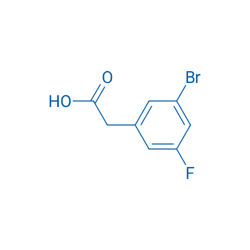 2-(3-Bromo-5-fluorophenyl)acetic acid 250mg