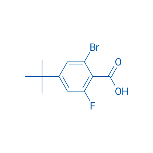 2-BROMO-4-(TERT-BUTYL)-6-FLUOROBENZOIC ACID 250mg