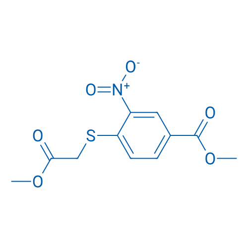 Methyl 4-((2-methoxy-2-oxoethyl)thio)-3-nitrobenzoate 1g