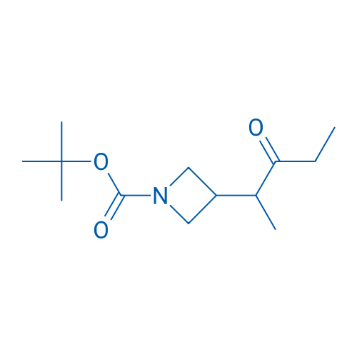 tert-butyl 3-(3-oxopentan-2-yl)azetidine-1-carboxylate 100mg