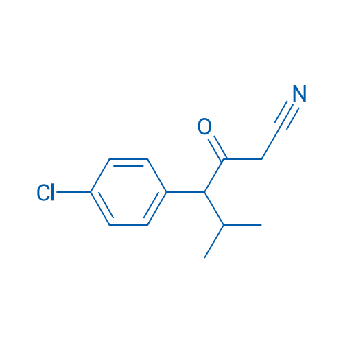 4-(4-CHLOROPHENYL)-5-METHYL-3-OXOHEXANENITRILE 250mg