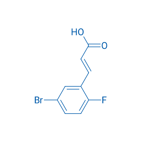 5-Bromo-2-fluorocinnamic acid 10g