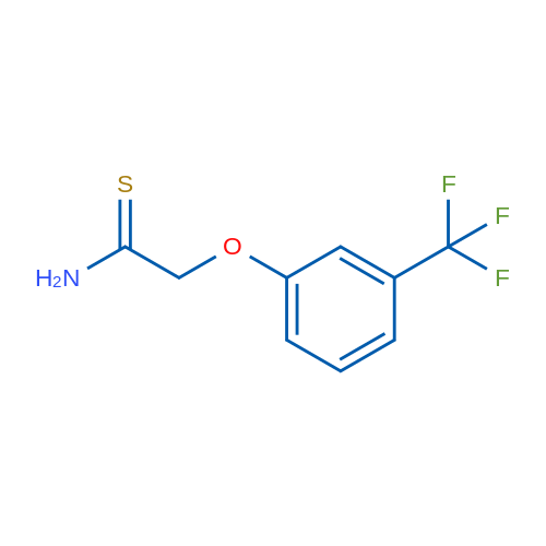 2-(3-(Trifluoromethyl)phenoxy)ethanethioamide 5g