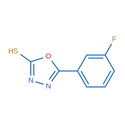 5-(3-Fluorophenyl)-1,3,4-oxadiazole-2-thiol 5g
