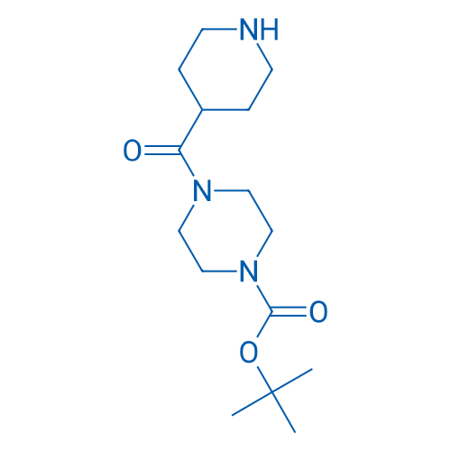 tert-Butyl 4-(piperidine-4-carbonyl)piperazine-1-carboxylate 10g