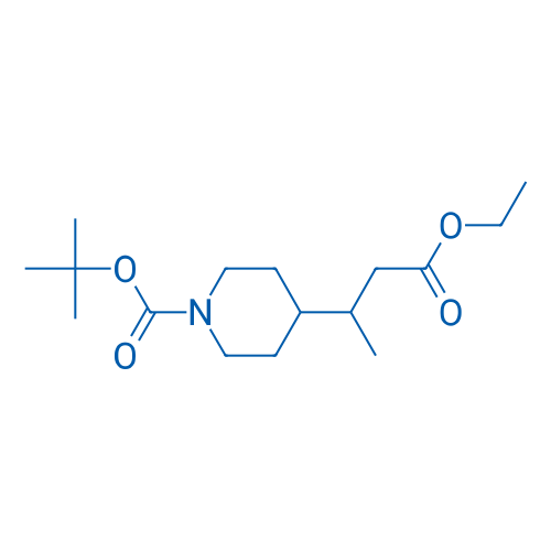 tert-Butyl 4-(4-ethoxy-4-oxobutan-2-yl)piperidine-1-carboxylate 1g