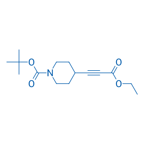 tert-Butyl 4-(3-ethoxy-3-oxoprop-1-yn-1-yl)piperidine-1-carboxylate 1g