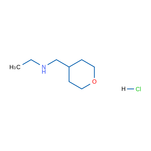 N-((Tetrahydro-2H-pyran-4-yl)methyl)ethanamine hydrochloride 1g
