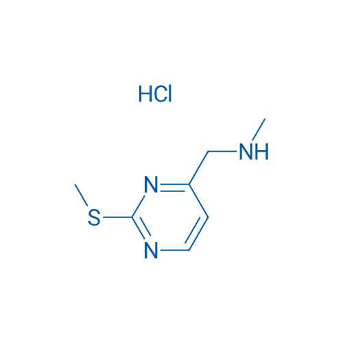 N-Methyl-1-(2-(methylthio)pyrimidin-4-yl)methanamine hydrochloride 100mg
