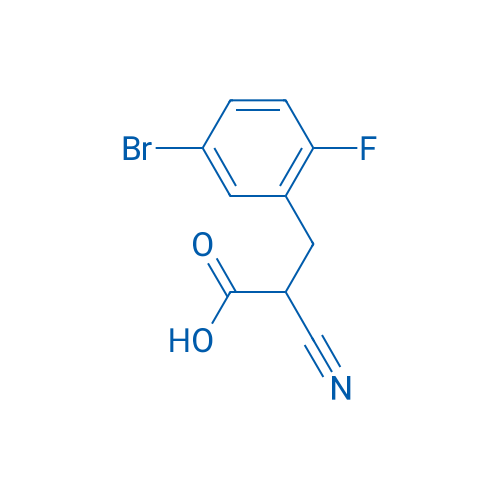 3-(5-Bromo-2-fluorophenyl)-2-cyanopropanoic acid 5g