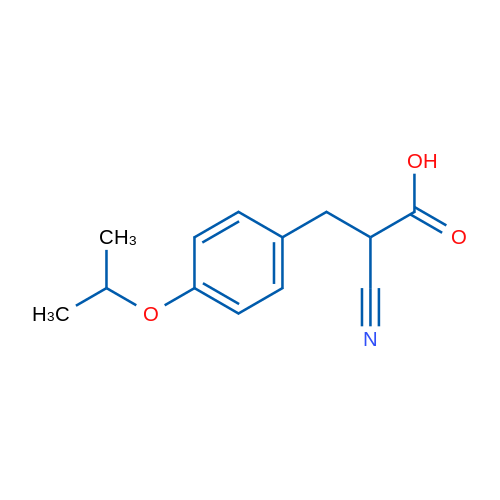 2-Cyano-3-(4-isopropoxyphenyl)propanoic acid 5g