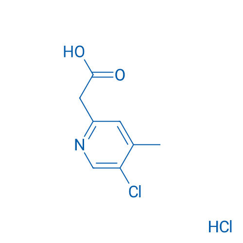 2-(5-Chloro-4-methylpyridin-2-yl)acetic acid hydrochloride 1g