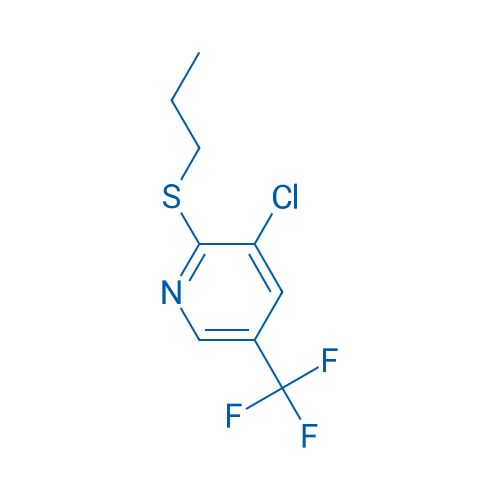 3-Chloro-2-(propylsulfanyl)-5-(trifluoromethyl)pyridine 5g