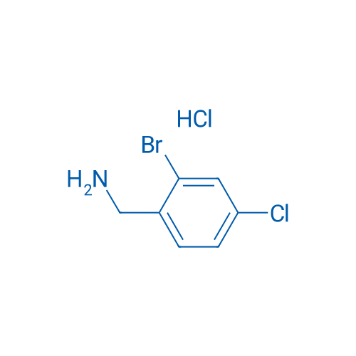 (2-Bromo-4-chlorophenyl)methanamine hydrochloride 1g