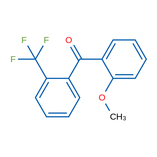 (2-Methoxyphenyl)(2-(trifluoromethyl)phenyl)methanone 5g