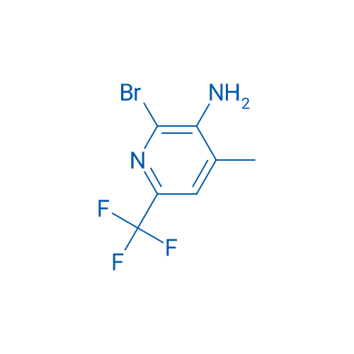 2-Bromo-4-methyl-6-(trifluoromethyl)pyridin-3-amine 250mg
