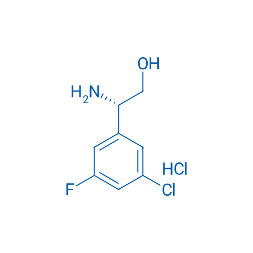 (S)-2-Amino-2-(3-chloro-5-fluorophenyl)ethan-1-ol hydrochloride 1g
