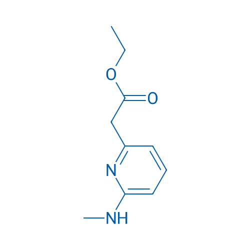 Ethyl 2-(6-(methylamino)pyridin-2-yl)acetate 1g
