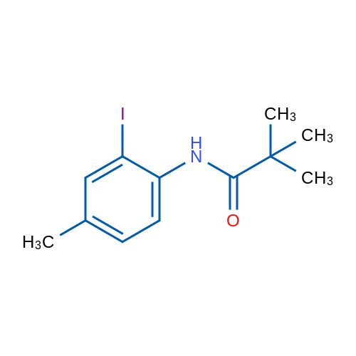N-(2-Iodo-4-methylphenyl)pivalamide 1g