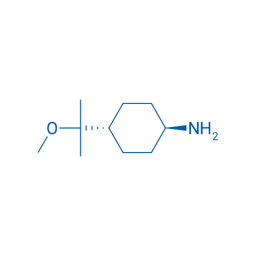 trans-4-(2-Methoxypropan-2-yl)cyclohexan-1-amine 1g