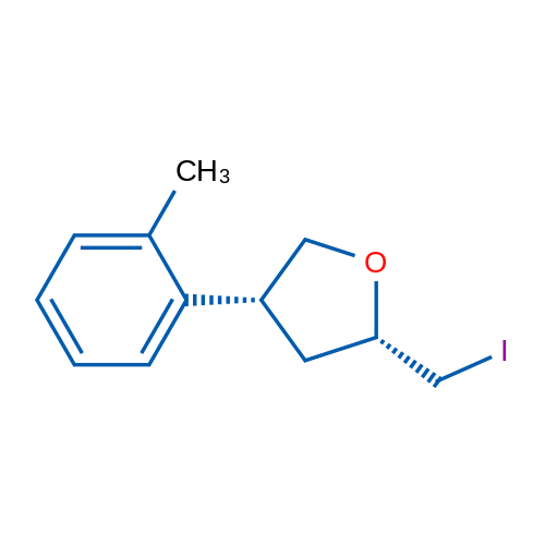(2S,4R)-2-(Iodomethyl)-4-(2-methylphenyl)oxolane 1g
