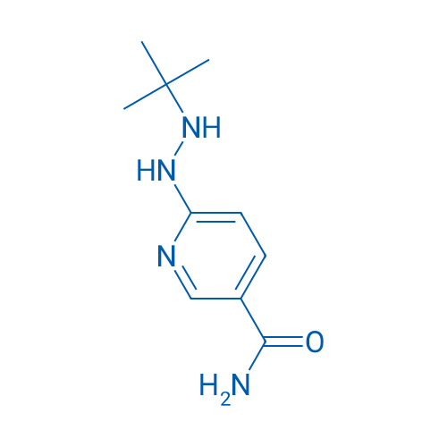 6-(2-tert-Butylhydrazin-1-yl)pyridine-3-carboxamide 1g