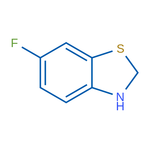 6-Fluoro-2,3-dihydro-1,3-benzothiazole 1g