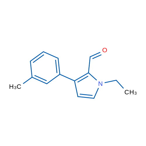 1-Ethyl-3-(3-methylphenyl)-1H-pyrrole-2-carbaldehyde 1g