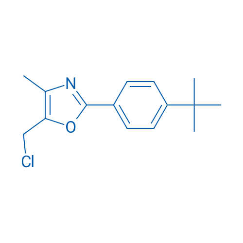 2-(4-tert-Butylphenyl)-5-(chloromethyl)-4-methyl-1,3-oxazole 1g
