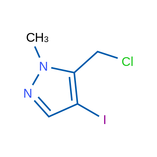 5-(Chloromethyl)-4-iodo-1-methyl-1H-pyrazole 1g