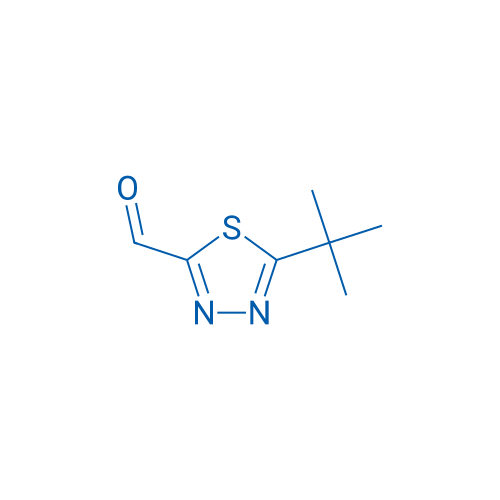 5-tert-Butyl-1,3,4-thiadiazole-2-carbaldehyde 100mg