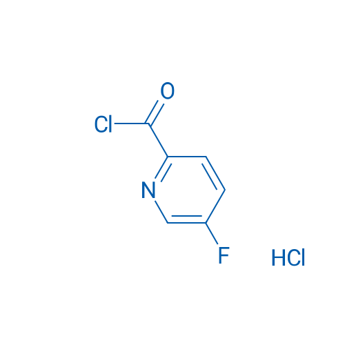 5-Fluoropyridine-2-carbonyl chloride hydrochloride 50mg