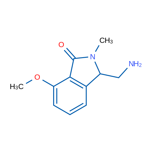 3-(Aminomethyl)-7-methoxy-2-methyl-2,3-dihydro-1H-isoindol-1-one 1g