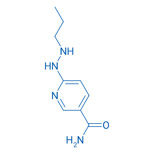6-(2-Propylhydrazin-1-yl)pyridine-3-carboxamide 5g