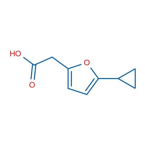 2-(5-Cyclopropylfuran-2-yl)acetic acid 1g