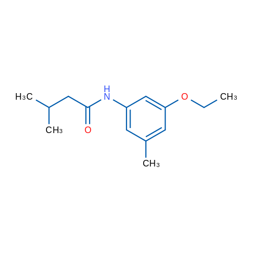 N-(3-Ethoxy-5-methylphenyl)-3-methylbutanamide 1g