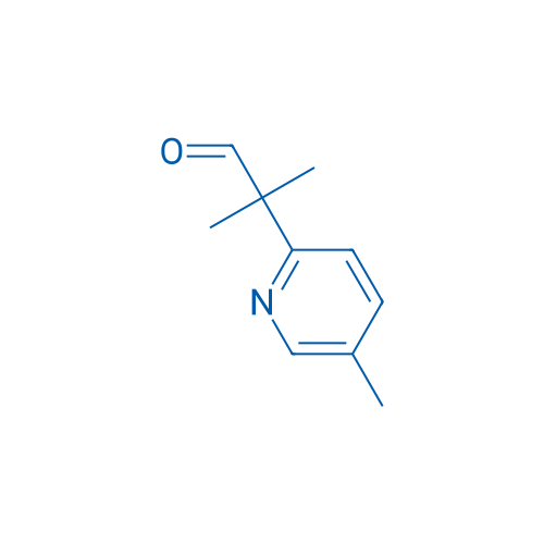 2-Methyl-2-(5-methylpyridin-2-yl)propanal 1g