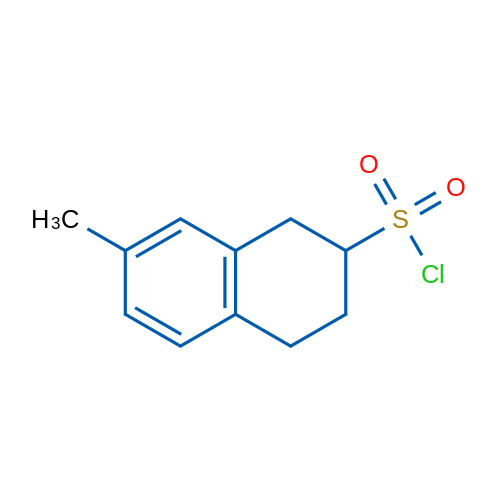7-Methyl-1,2,3,4-tetrahydronaphthalene-2-sulfonyl chloride 1g