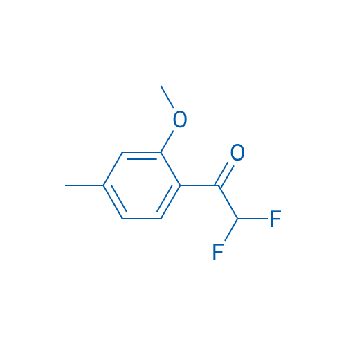 2,2-Difluoro-1-(2-methoxy-4-methylphenyl)ethan-1-one 1g